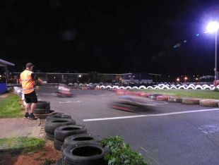 Night Time Karting Is The Best Fun